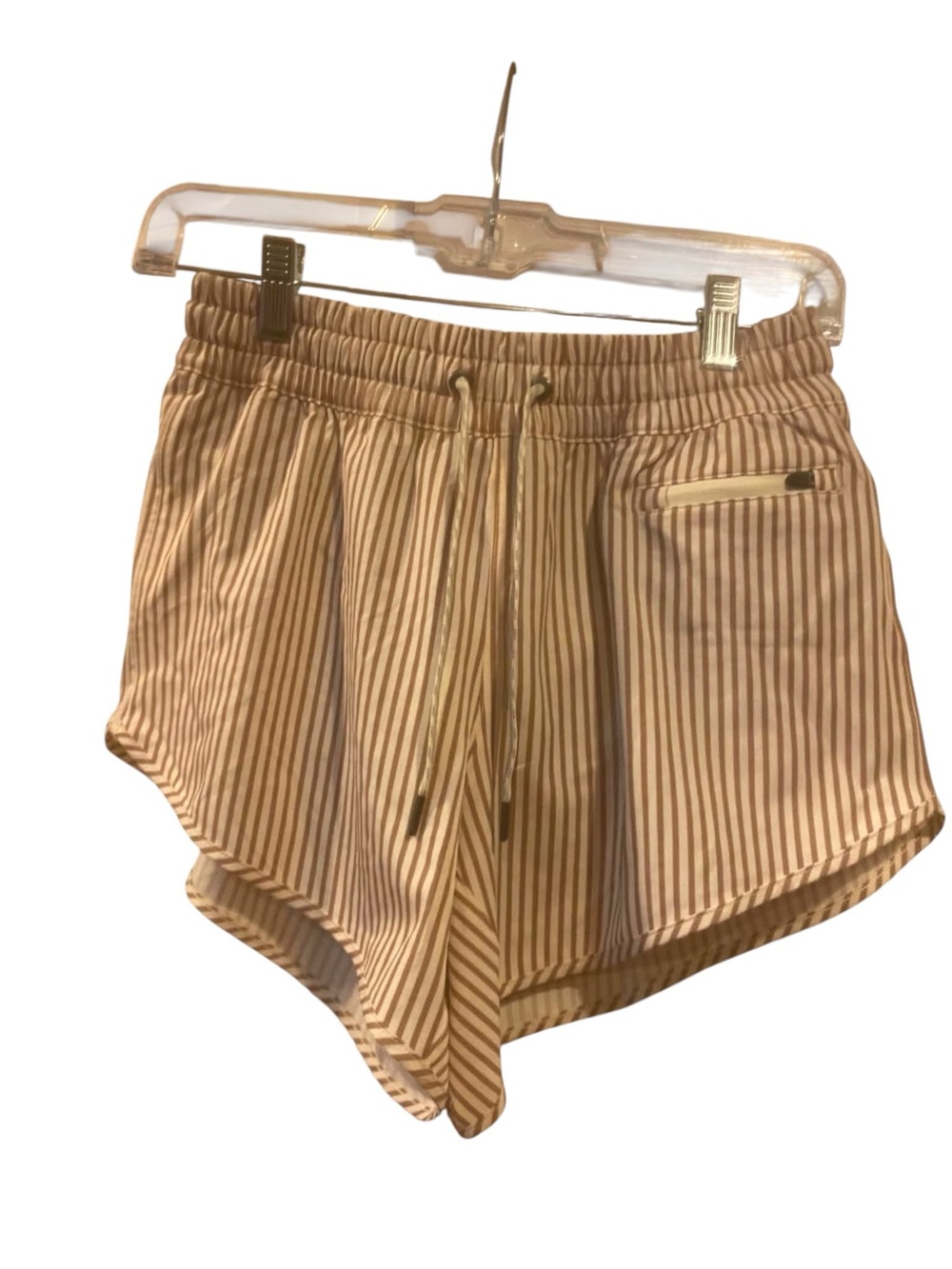Vuori Striped Clementine Shorts Size XS